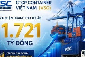 Lợi nhuận của VSC tăng hơn 20% so cùng kỳ nhưng giá cổ phiếu giảm gần 50% từ mức đỉnh